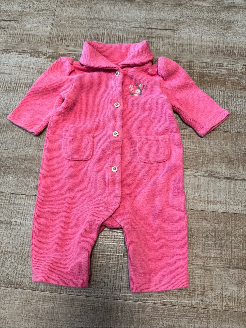 Ralph lauren Pink Baby One-Piece Romper